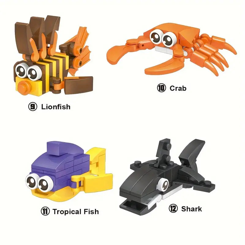 Sea world Mini block sets