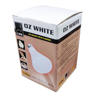 OZ White Ceramic Heat Emitter