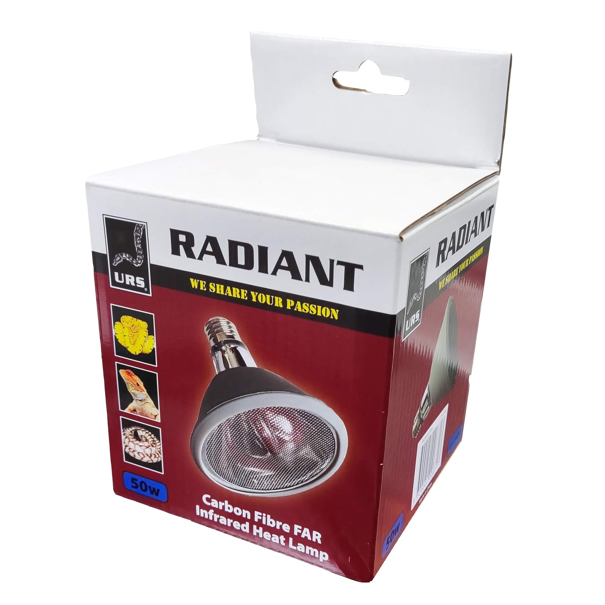 Radiant Carbon Fibre FAR Infrared Heat Lamp