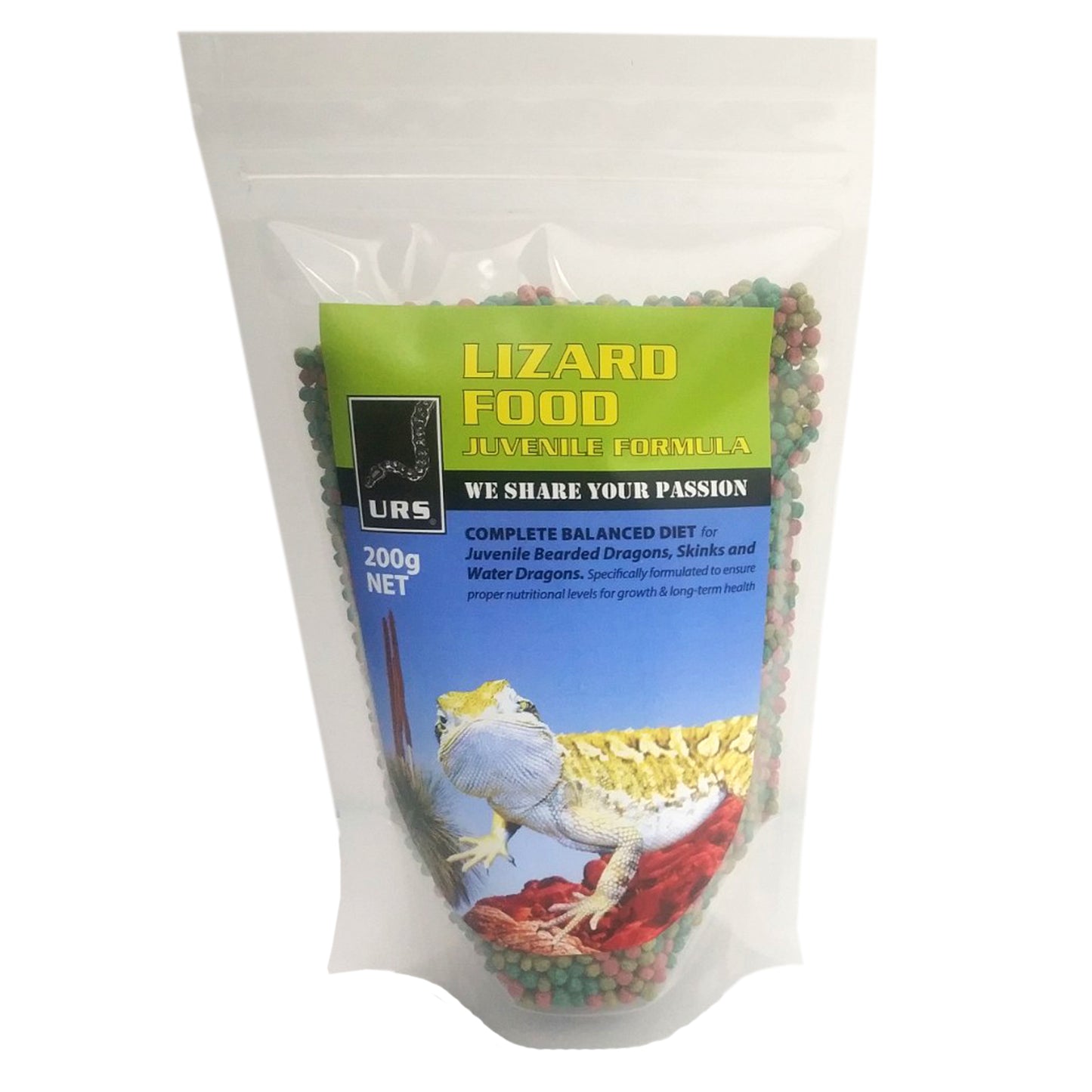 Lizard food - Juvenile formula 200G