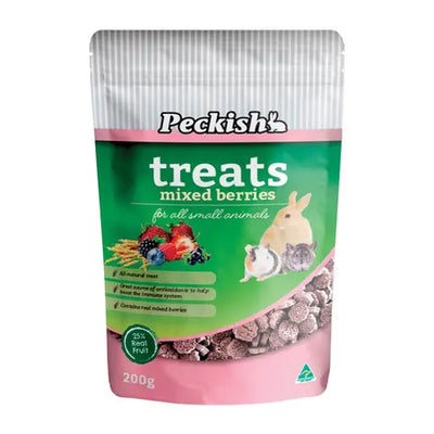 Peckish Small pet Mixed Berries Treat 200g