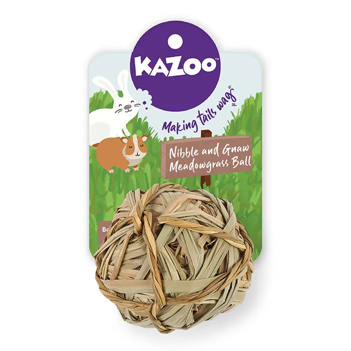 Kazoo Nibble & Gnaw Meadowgrass Ball