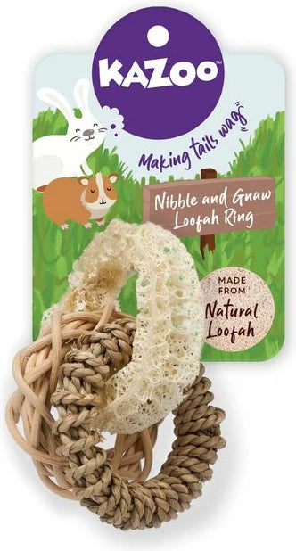 Kazoo Nibble & Knaw Loofah Ring