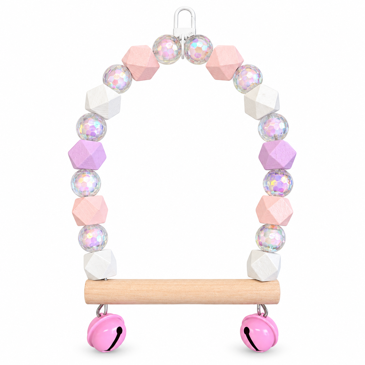 Pink Beaded Swing