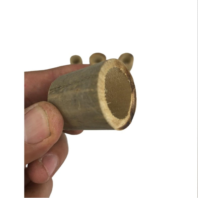 Bamboo Rattle Tubes Bamboo Tubes pack of 10