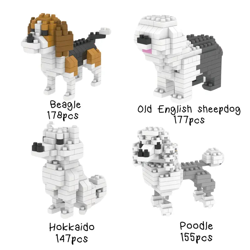 Pet Dog Mini Block Sets