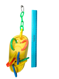 Interactive Rubber Slide Toy