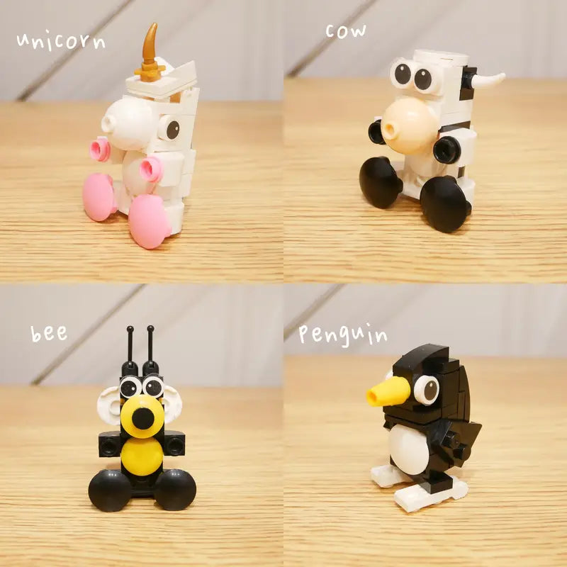 Mini blocks animal family