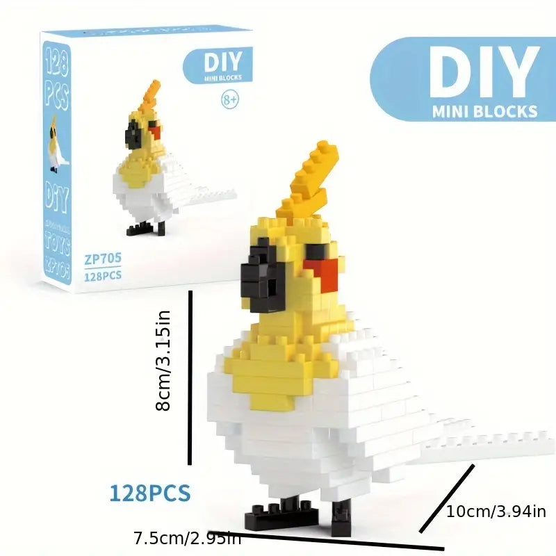 DIY Mini blocks birds