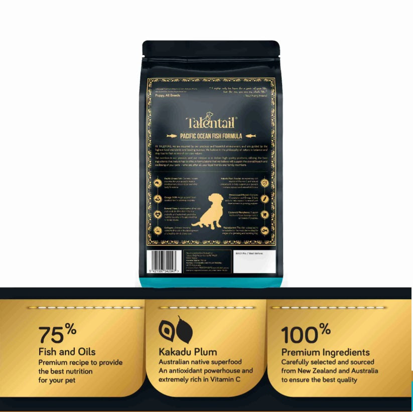 Talentail Ultimate Pacific Ocean Fish Dry Puppy Food