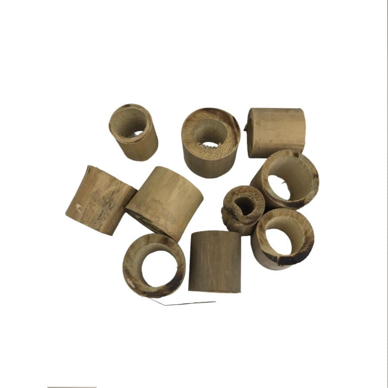 Bamboo Rattle Tubes Bamboo Tubes pack of 10 – Atlantis Pets