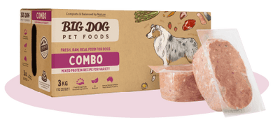 Big Dog Raw Dog Food- Combo