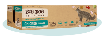 Chicken Raw Cat Food- frozen