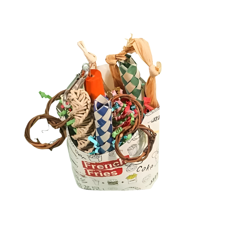 French Fries - Bird Toy