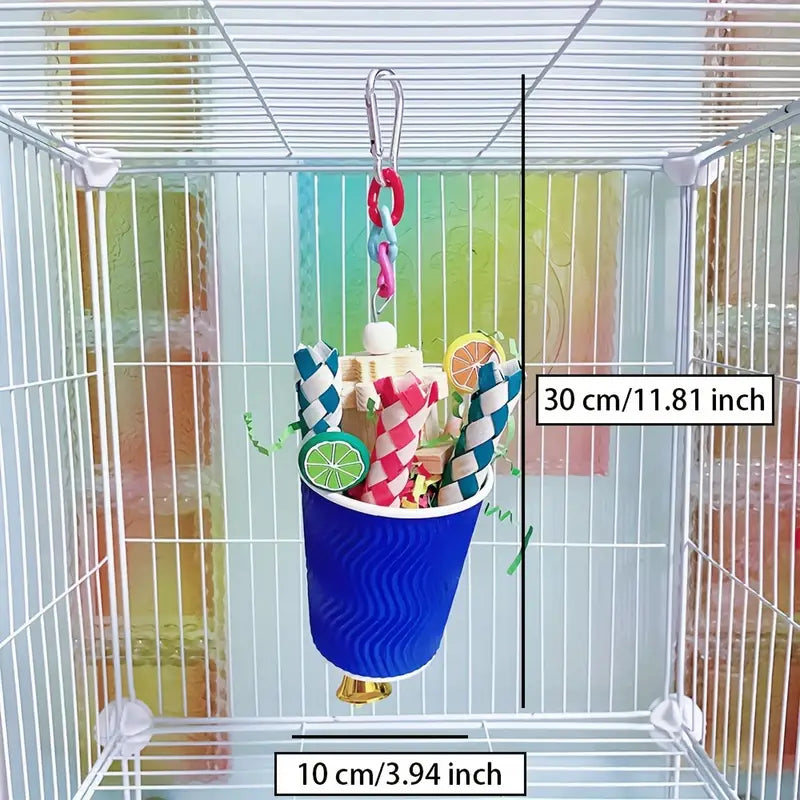 Shredded Paper Coffee Cup