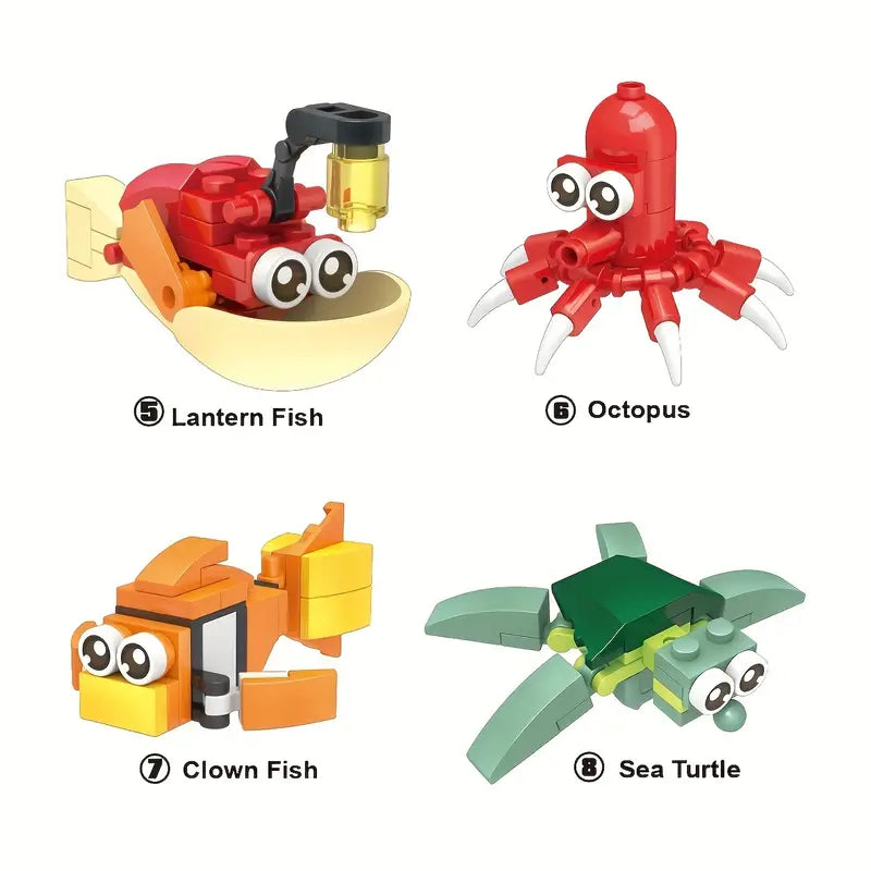 Sea world Mini block sets