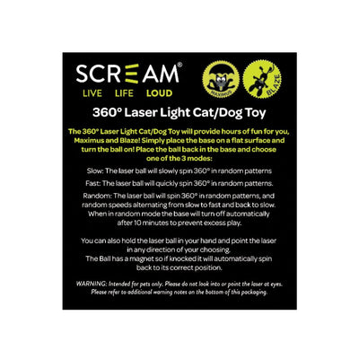 360 LaserLight Cat/Dog Toy