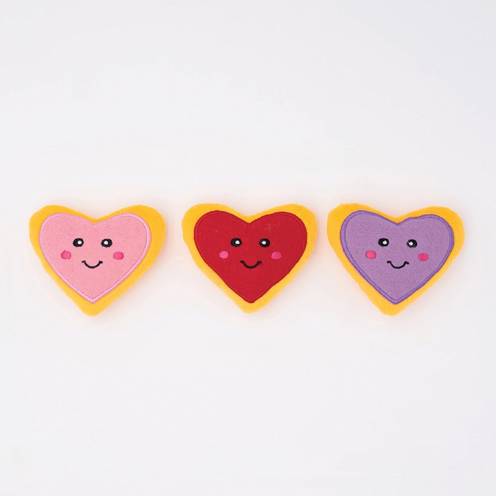 Miniz Valentines Heart Cookies