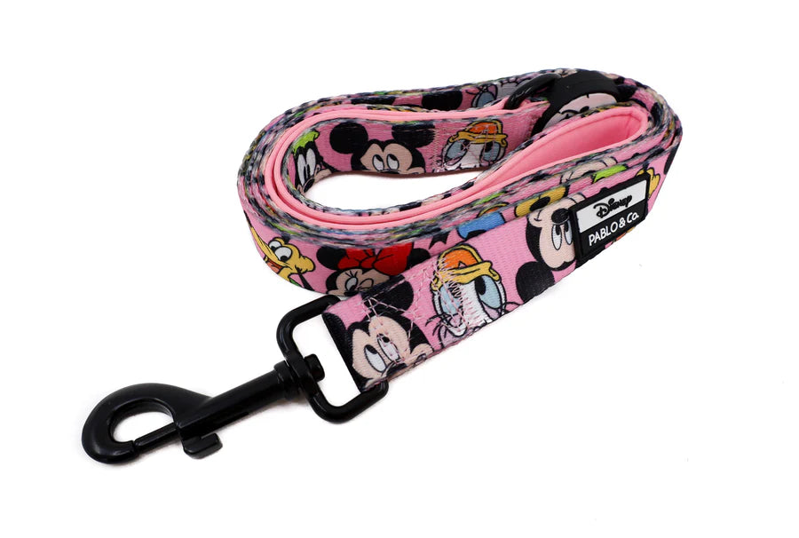 Mickey & Friends Pink Dog Leash