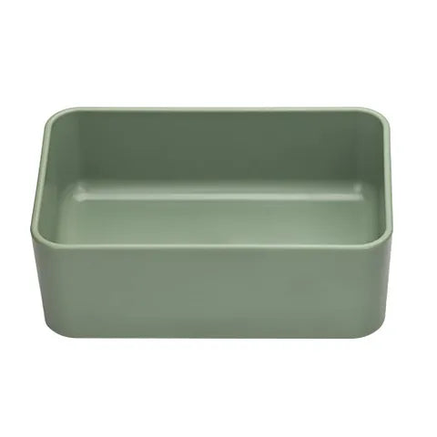 Small Animal Feeder Bowl Rectangle - Weighted