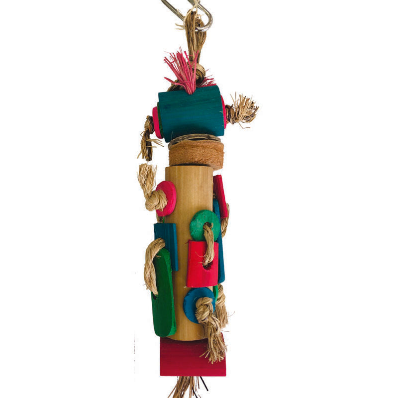 Pinata Braided Bamboo Tower - 26x9cm