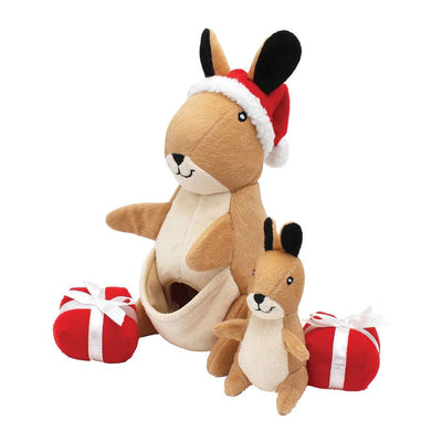 Zippy Paws Holiday Burrow Kangaroo Pouch