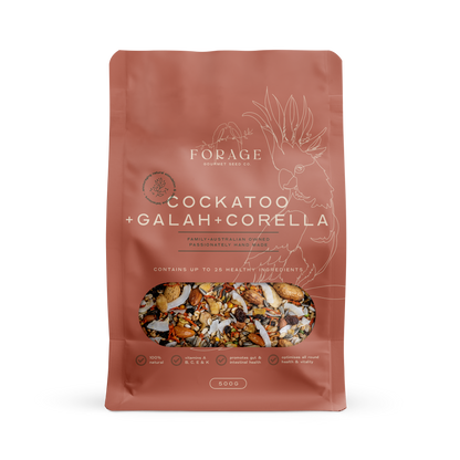 Forage Gourmet - Cockatoo & Galah & Corella Mix