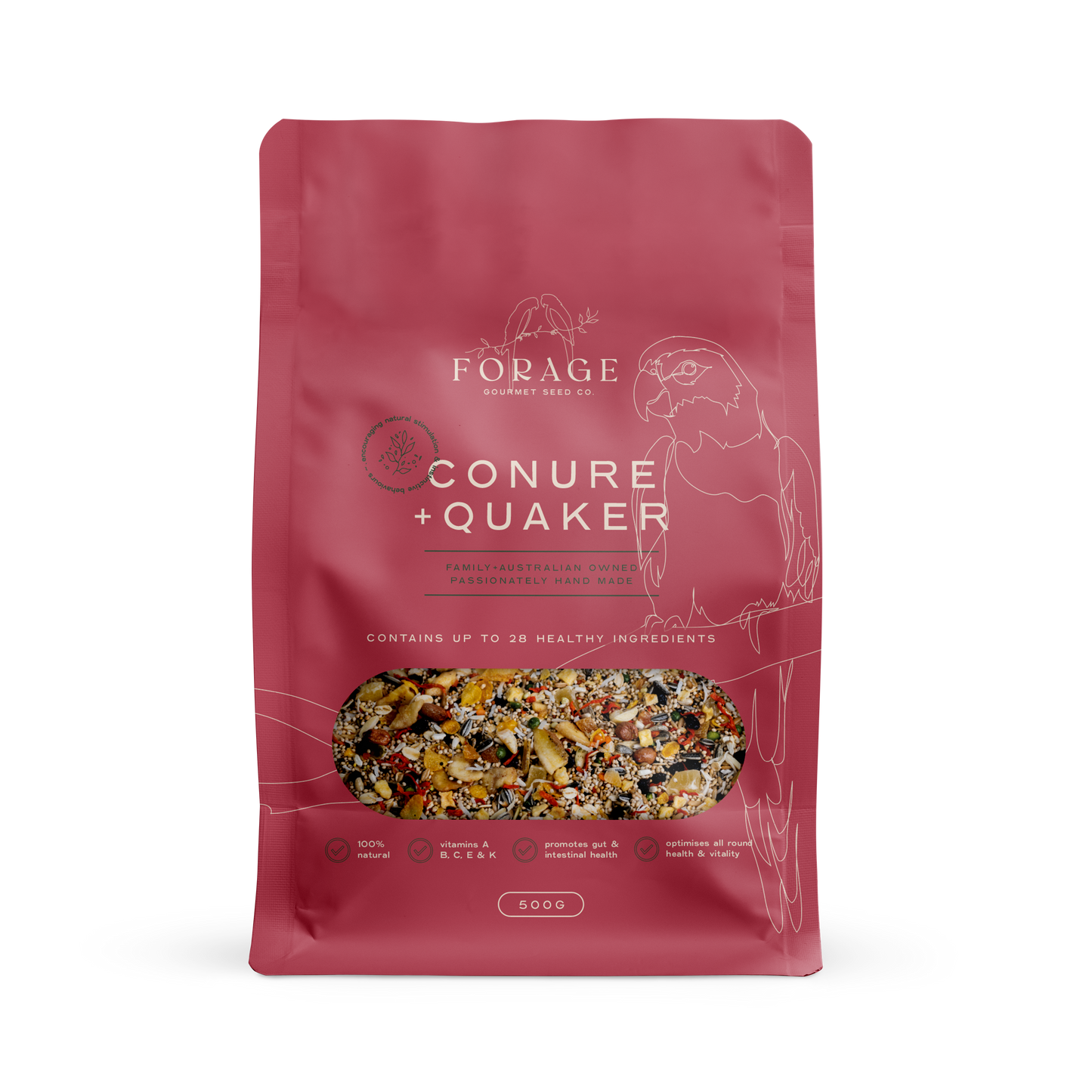 Forage Gourmet - Conure & Quaker