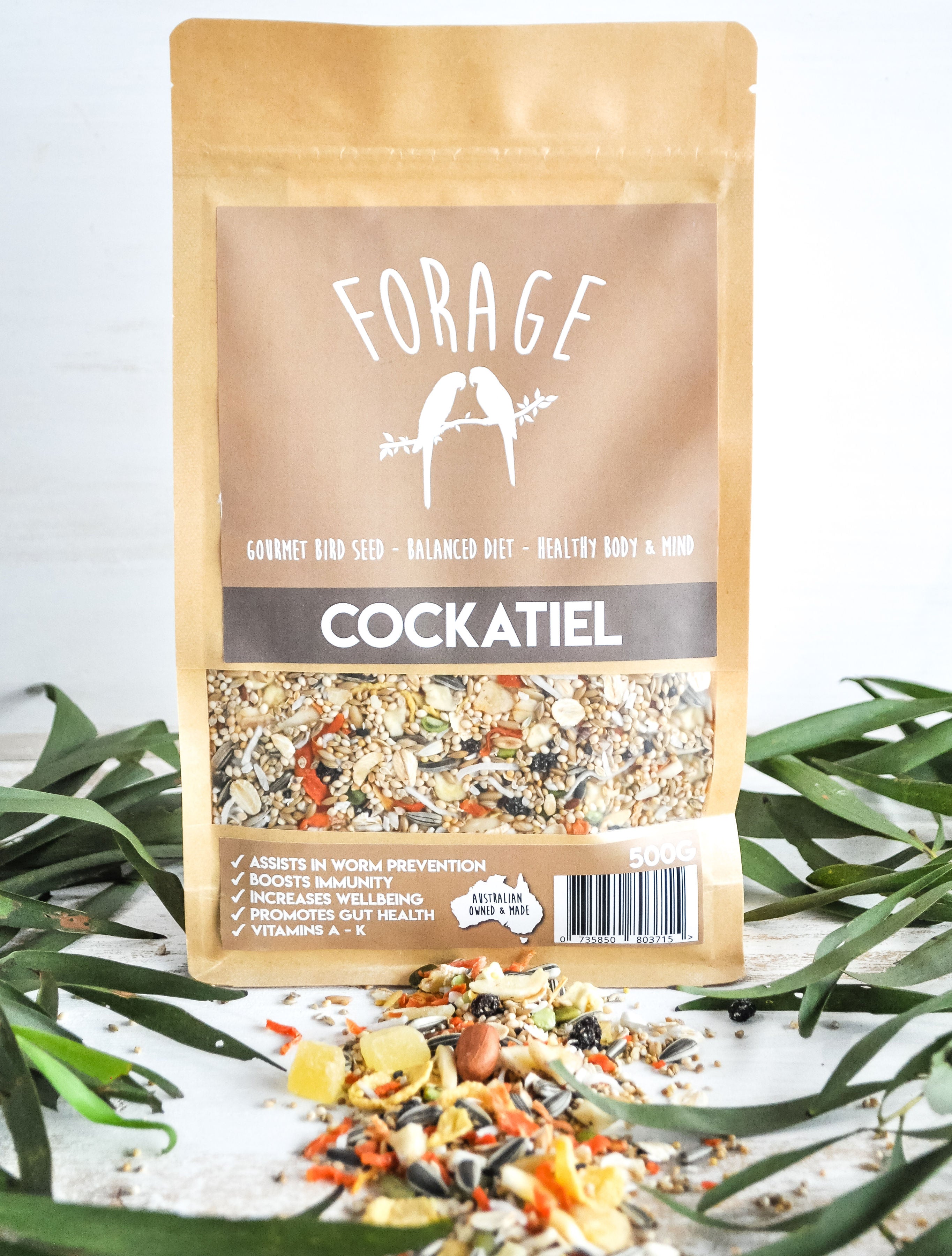 Forage Cockatiel Mix