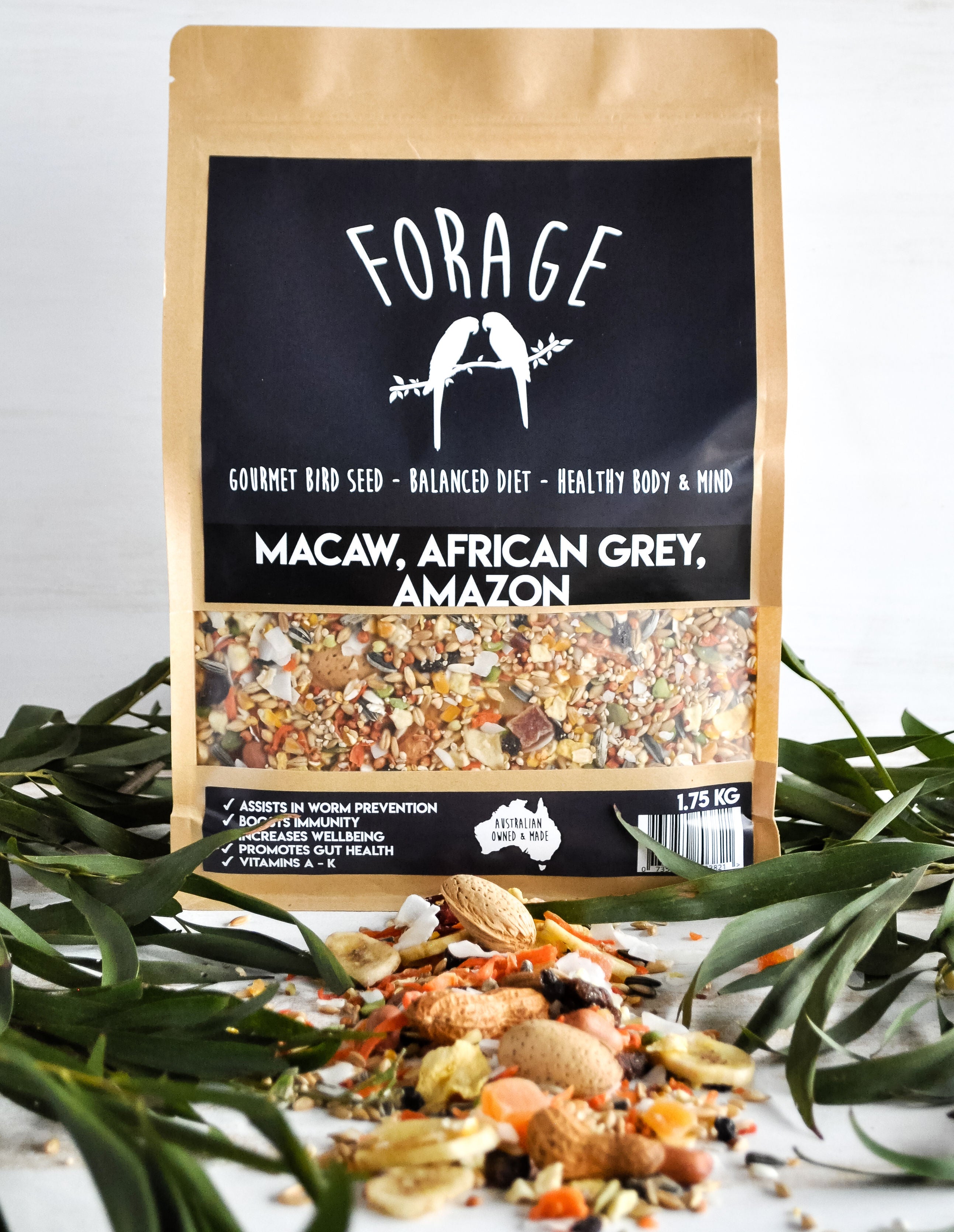 Forage - Macaw & African Grey