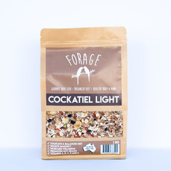 Forage Cockatiel Light Gourmet Bird Seed