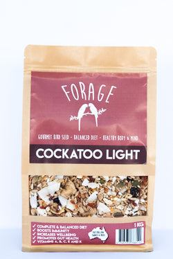 Forage Gourmet Bird Seeds – Cockatoo Light