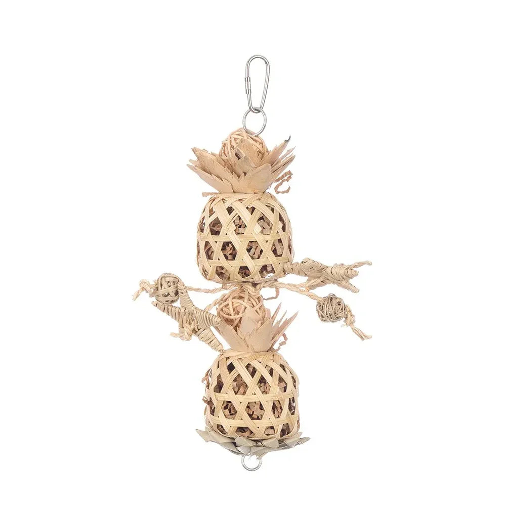 Double Pineapple Bird Toy