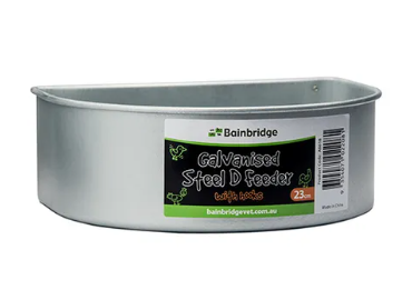 D Feeder With Hooks - Galvanised