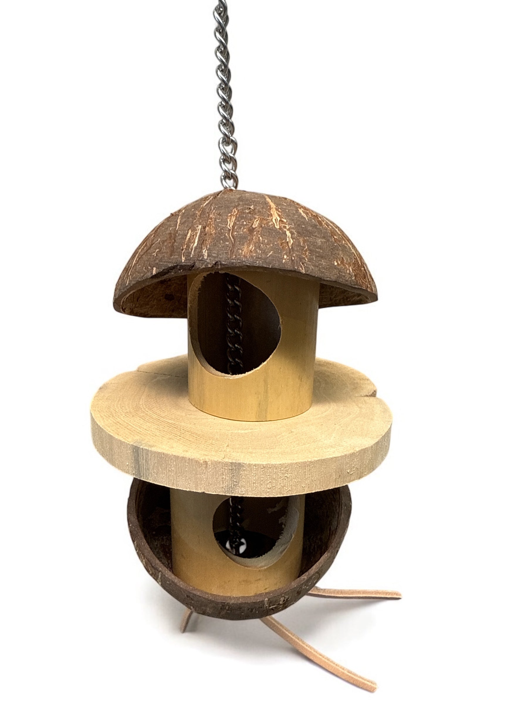 Coco Cabana Bamboo Lantern - 13x10cm