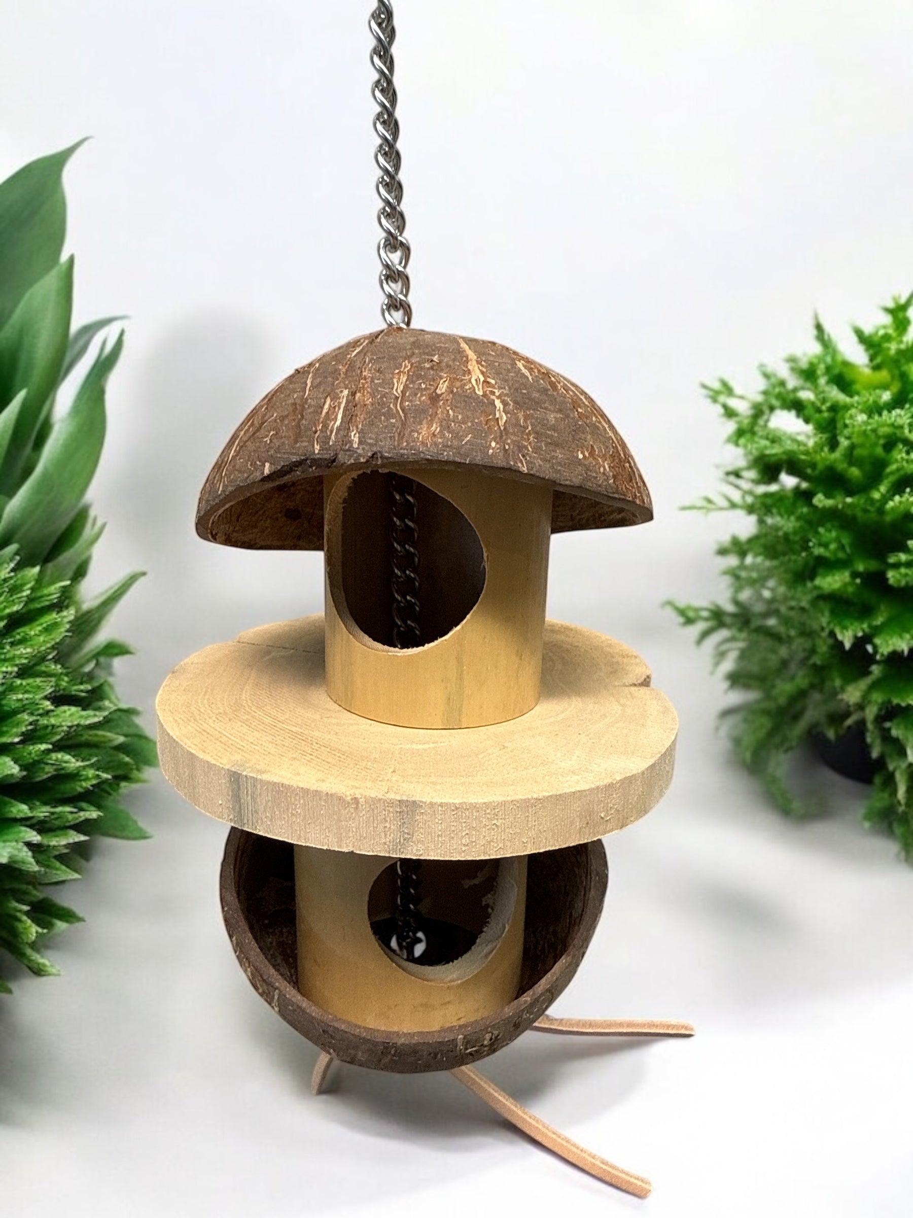 Coco Cabana Bamboo Lantern - 13x10cm