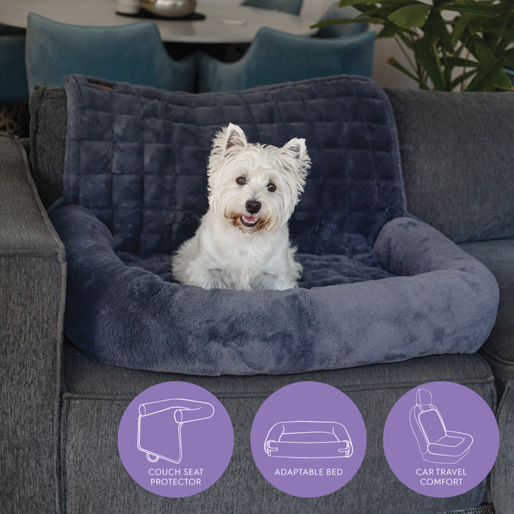 Kazoo 3-in-1 Couch n’ Car Cover Pet Bed