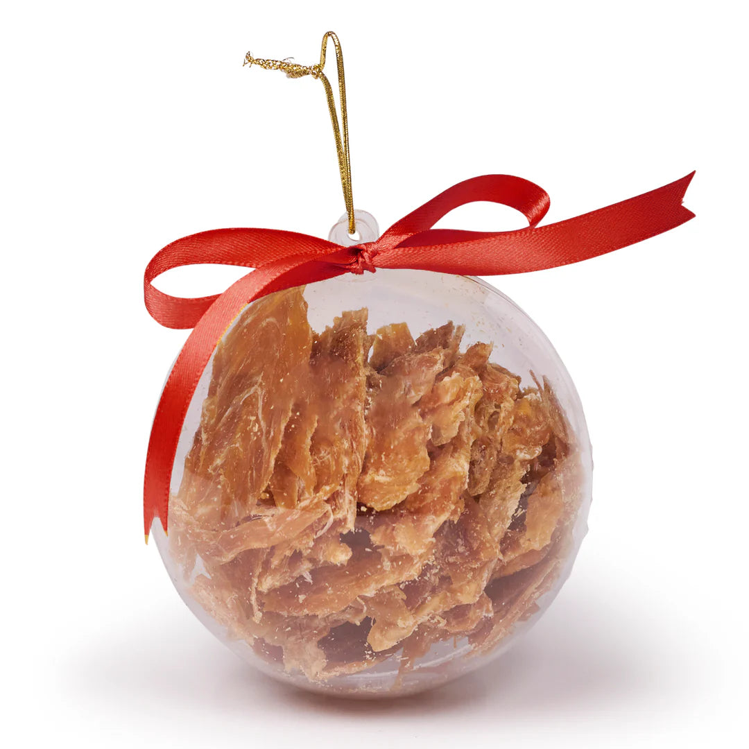 Christmas Chicken Breast Bauble for dogs