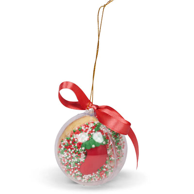 Christmas Dog Cookie Bauble