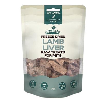 Freeze Dried Lamb Liver Raw