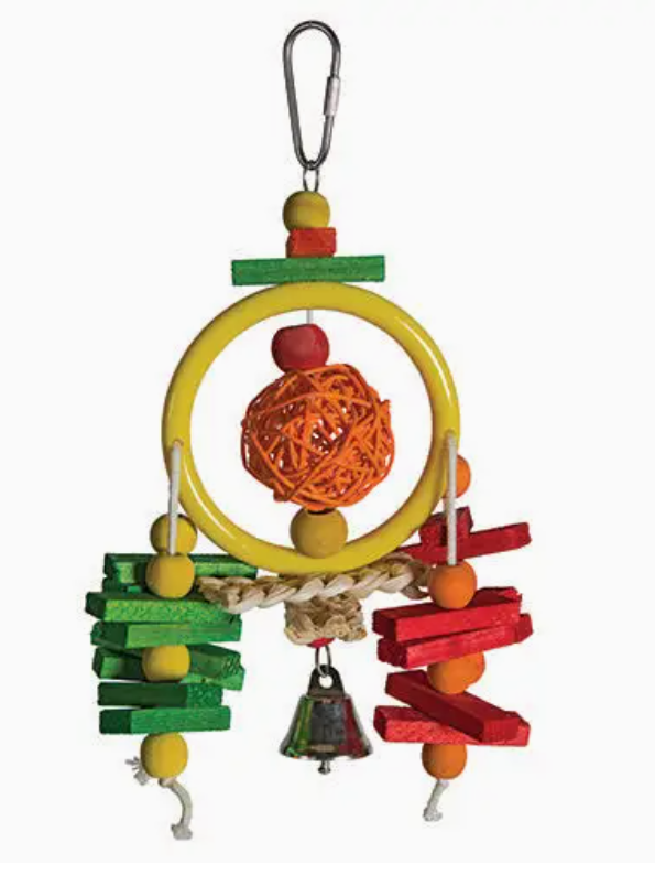 Medium Circular Chew Bird Toy