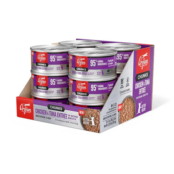 Chunks & Shreds, Chicken & Tuna Entree for Kittens