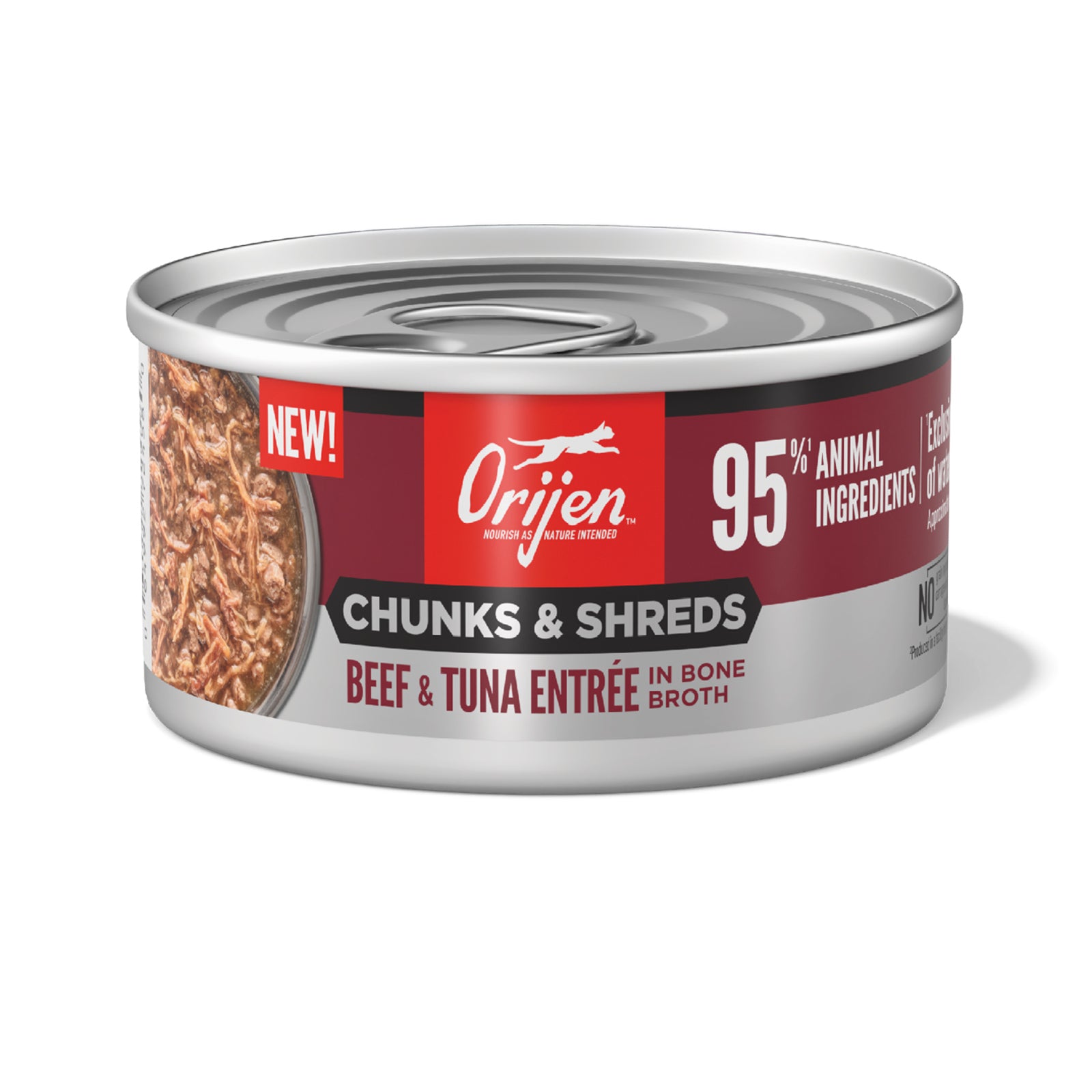 Orijen Chunks & Shreds Beef & Tuna Entree