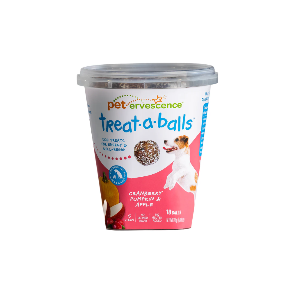 Pet-ervescence treat-a-balls