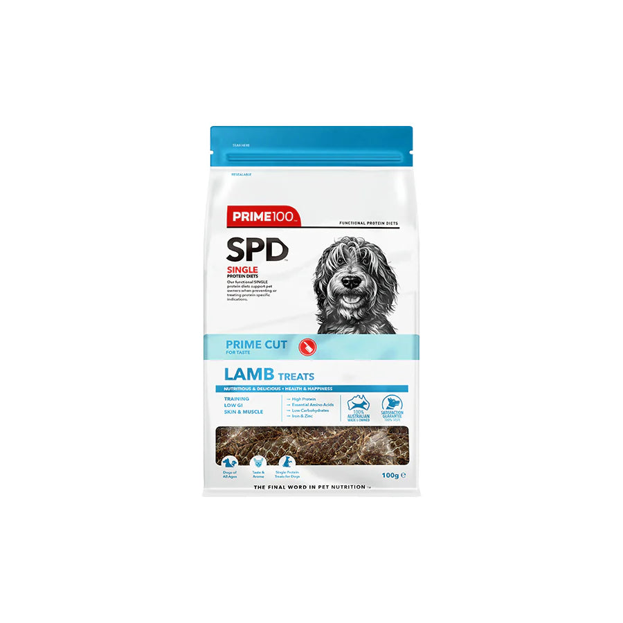 SPD™ Prime Cut Lamb Treats 100g