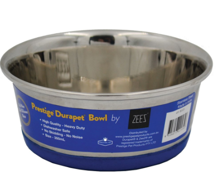 Zeez Stainless Steel Prestige Durapet Bowl