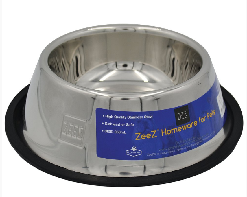 Zeez Non Skid Cocker Spaniel Bowl 950ml