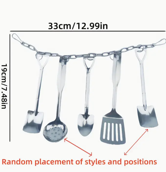 Steel utensils toy