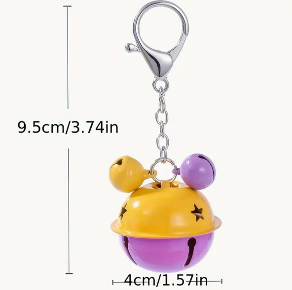 Metal bell swing toy