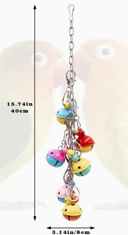 Metal bell swing toy